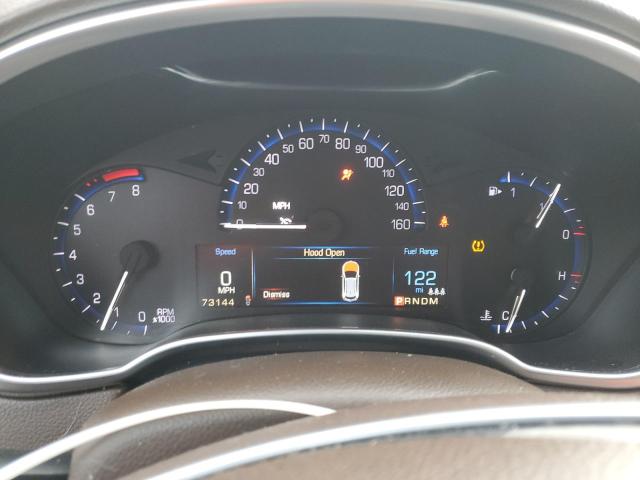 3GYFNFE33FS556252 - 2015 CADILLAC SRX PERFORMANCE COLLECTION SILVER photo 9