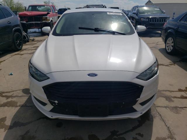 3FA6P0HD6HR412969 - 2017 FORD FUSION SE WHITE photo 5