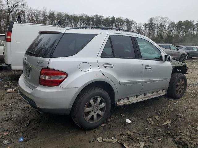 4JGBB86E16A017067 - 2006 MERCEDES-BENZ ML 350 SILVER photo 3