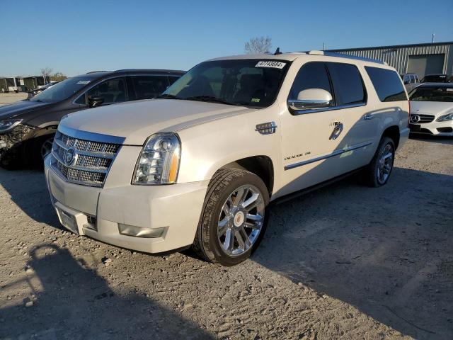 1GYS3KEF8CR285310 - 2012 CADILLAC ESCALADE ESV PLATINUM CREAM photo 1