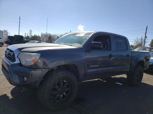 5TFJU4GN5FX081059 - 2015 TOYOTA TACOMA DOUBLE CAB PRERUNNER GRAY photo 1