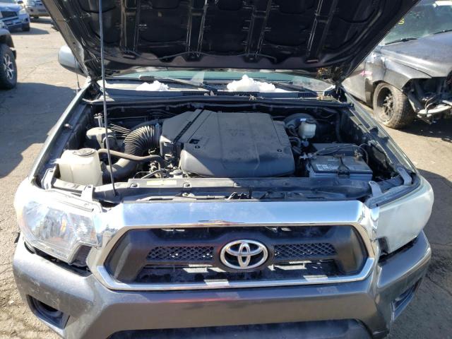 5TFJU4GN5FX081059 - 2015 TOYOTA TACOMA DOUBLE CAB PRERUNNER GRAY photo 11