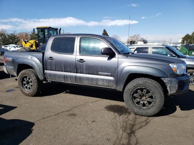 5TFJU4GN5FX081059 - 2015 TOYOTA TACOMA DOUBLE CAB PRERUNNER GRAY photo 4