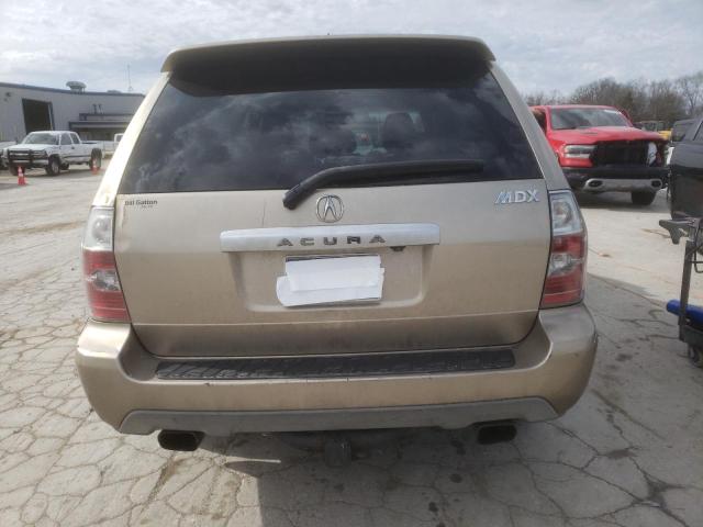 2HNYD18805H549346 - 2005 ACURA MDX TOURING TAN photo 6