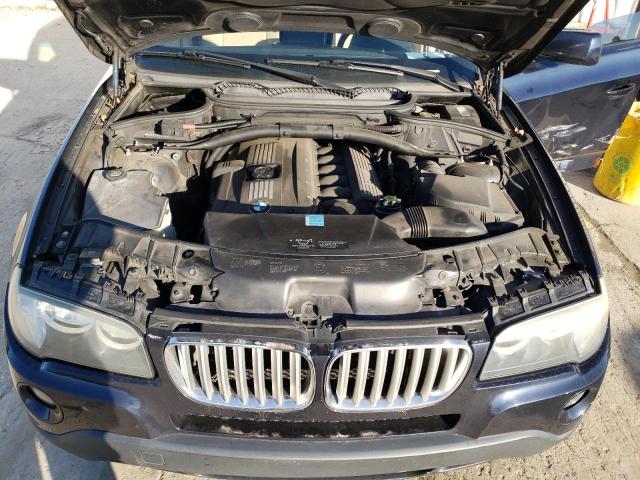 WBXPC93438WJ22470 - 2008 BMW X3 3.0SI BLUE photo 12