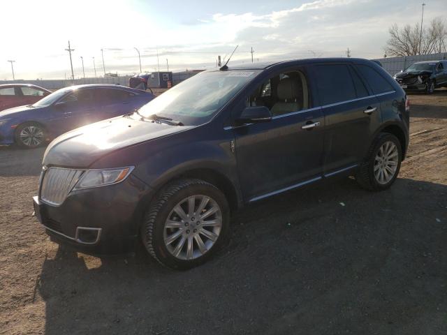 2LMDJ8JK7FBL21747 - 2015 LINCOLN MKX BLUE photo 1