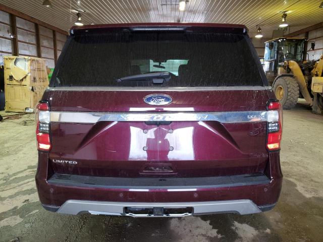 1FMJK1KTXMEA19719 - 2021 FORD EXPEDITION MAX LIMITED BURGUNDY photo 6