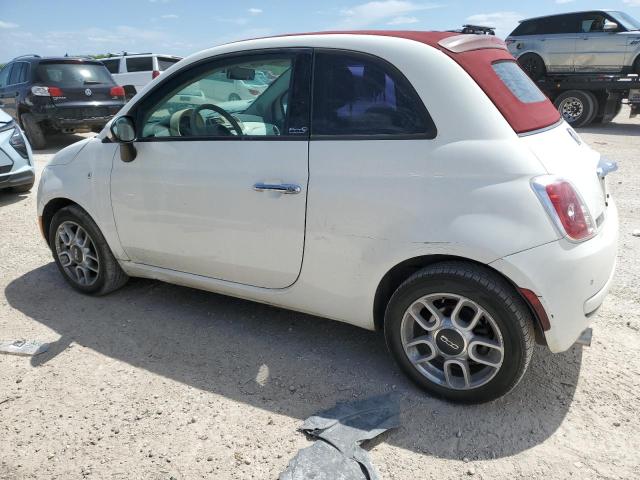 3C3CFFDR2CT237723 - 2012 FIAT 500 POP WHITE photo 2