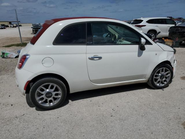 3C3CFFDR2CT237723 - 2012 FIAT 500 POP WHITE photo 3