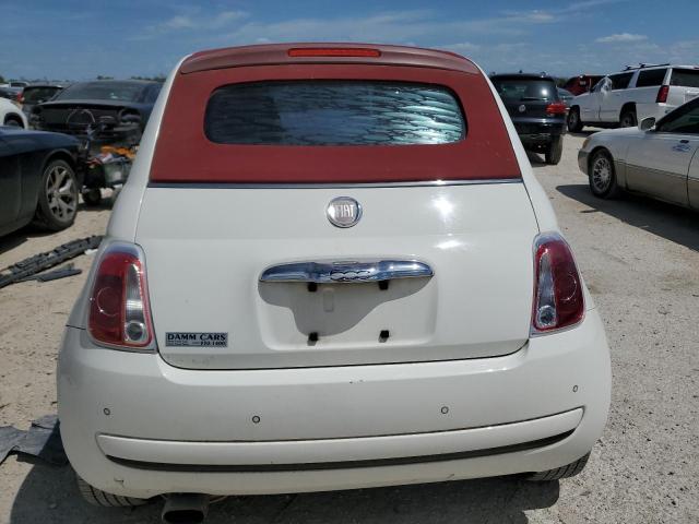 3C3CFFDR2CT237723 - 2012 FIAT 500 POP WHITE photo 6