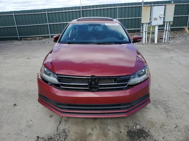 3VWB67AJ1HM296353 - 2017 VOLKSWAGEN JETTA SE BURGUNDY photo 5