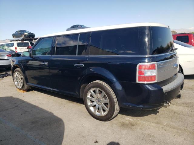 2FMEK63C49BA46057 - 2009 FORD FLEX LIMITED BLUE photo 2