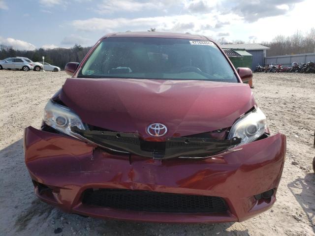 5TDKK3DC1ES426194 - 2014 TOYOTA SIENNA LE BURGUNDY photo 5