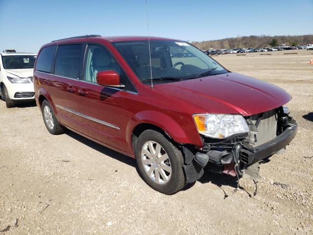 2C4RC1BG6DR650753 - 2013 CHRYSLER TOWN & COU TOURING Tünd qırmızı foto 4