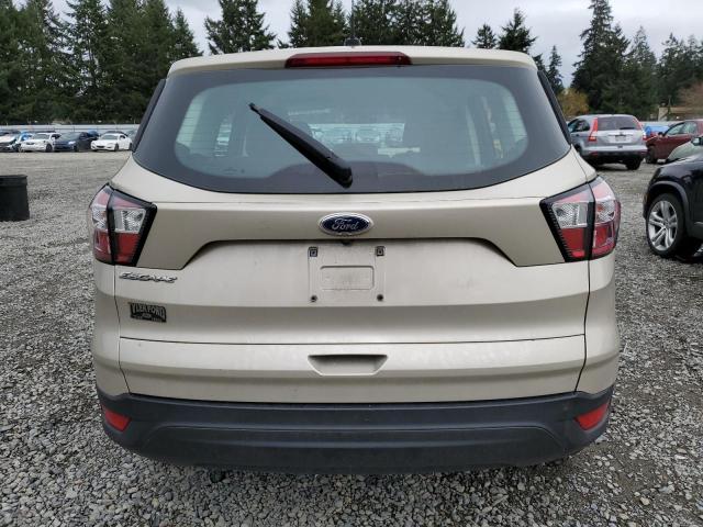 1FMCU0F78HUF07251 - 2017 FORD ESCAPE S CREAM photo 6