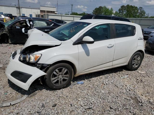1G1JA6SH9C4141615 - 2012 CHEVROLET SONIC LS WHITE photo 1