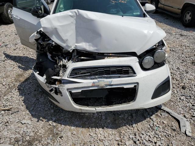 1G1JA6SH9C4141615 - 2012 CHEVROLET SONIC LS WHITE photo 11