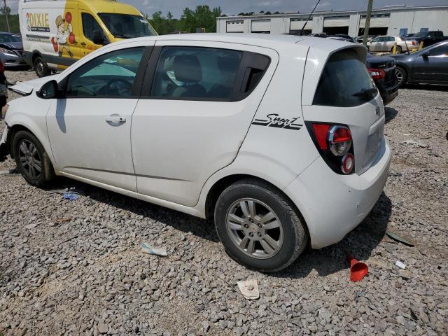 1G1JA6SH9C4141615 - 2012 CHEVROLET SONIC LS WHITE photo 2