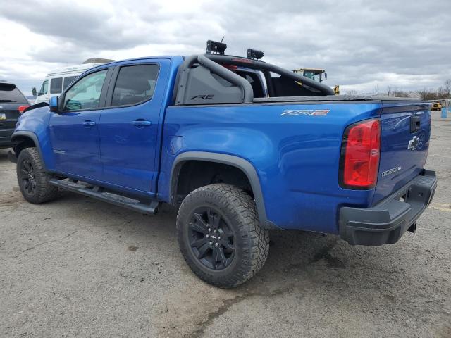1GCGTEEN5L1176189 - 2020 CHEVROLET COLORADO ZR2 BLUE photo 2