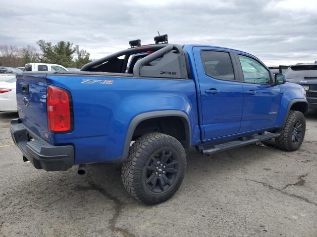 1GCGTEEN5L1176189 - 2020 CHEVROLET COLORADO ZR2 BLUE photo 3