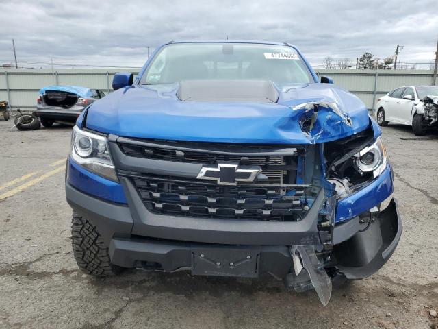 1GCGTEEN5L1176189 - 2020 CHEVROLET COLORADO ZR2 BLUE photo 5