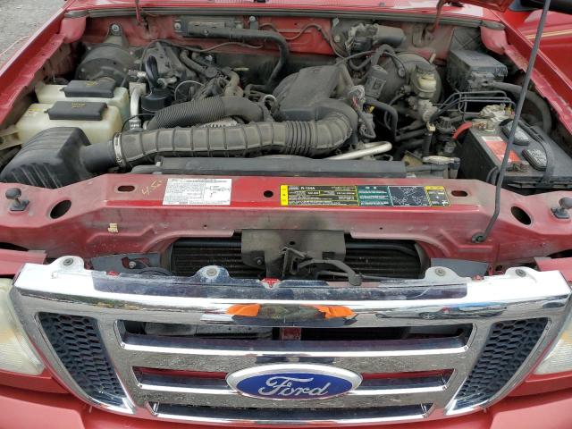 1FTYR10U26PA09820 - 2006 FORD RANGER RED photo 11