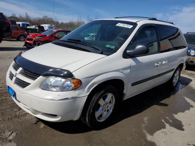 1D4GP45R85B306869 - 2005 DODGE CARAVAN SXT WHITE photo 1