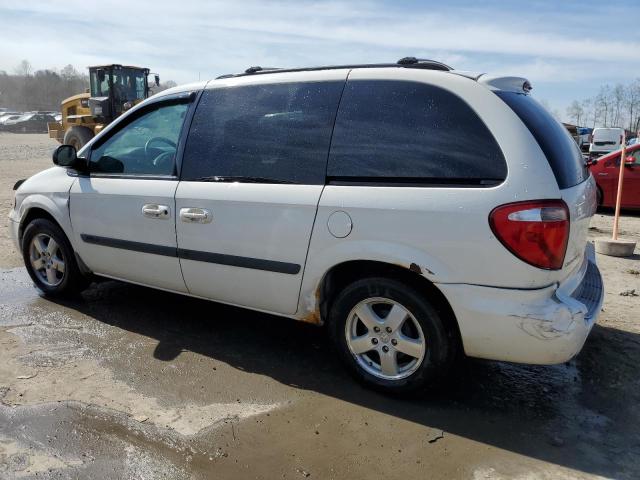 1D4GP45R85B306869 - 2005 DODGE CARAVAN SXT WHITE photo 2