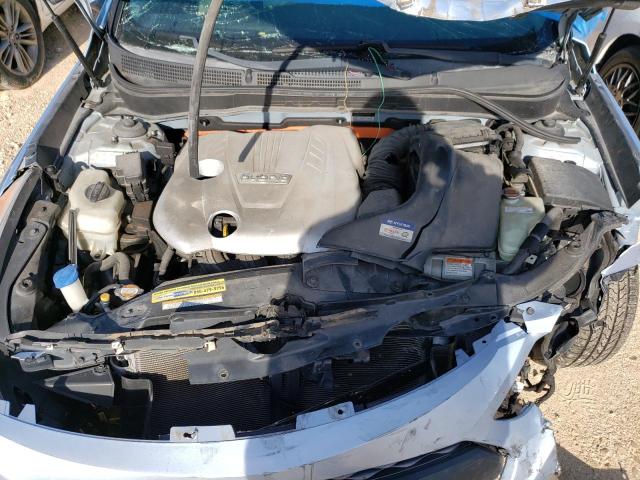 KMHEC4A47BA005808 - 2011 HYUNDAI SONATA HYBRID BLUE photo 11