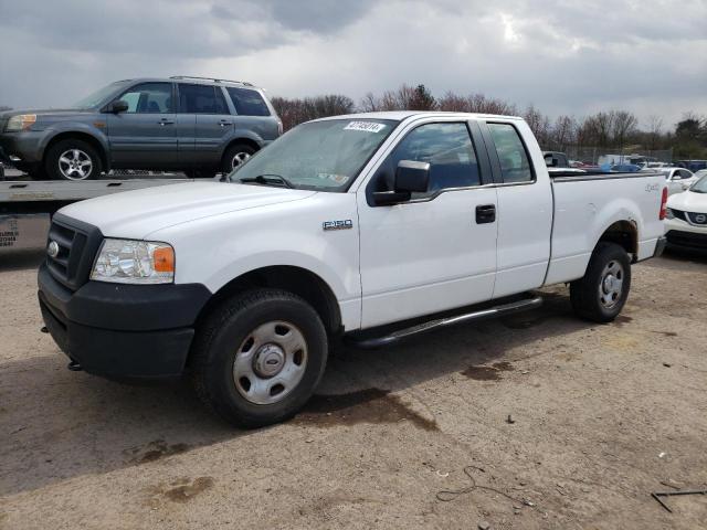 1FTRX14W07FB73371 - 2007 FORD F150 WHITE photo 1