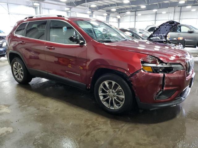 1C4PJLLB4KD128490 - 2019 JEEP CHEROKEE LATITUDE PLUS RED photo 4