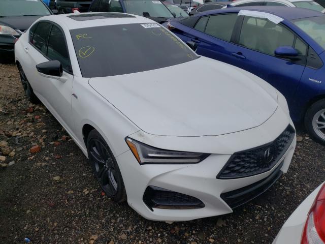 19UUB5F50MA014199 - 2021 ACURA TLX TECH A WHITE photo 1