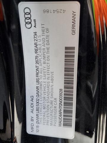 WAUC4AFH7GN003928 - 2016 AUDI S5 PREMIUM PLUS შავი ფოტო 12