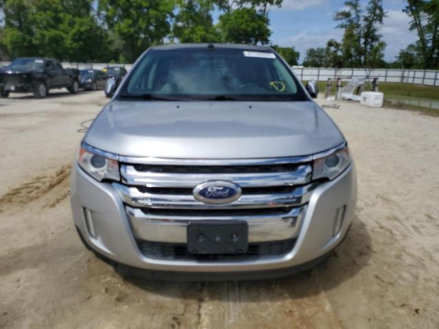 2FMDK4JC5EBB27128 - 2014 FORD EDGE SEL SILVER photo 5