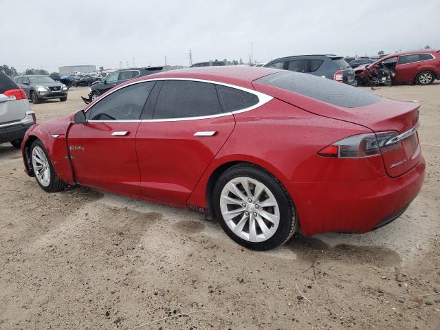 5YJSA1E12GF159871 - 2016 TESLA MODEL S RED photo 2