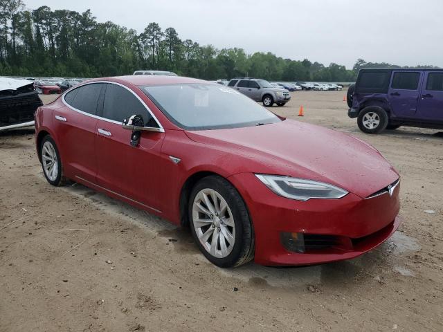 5YJSA1E12GF159871 - 2016 TESLA MODEL S 红色 照片 4