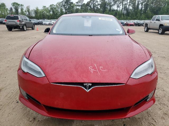 5YJSA1E12GF159871 - 2016 TESLA MODEL S RED photo 5