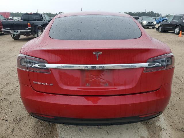 5YJSA1E12GF159871 - 2016 TESLA MODEL S RED photo 6