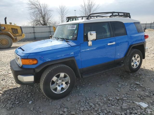 JTEBU11F170061319 - 2007 TOYOTA FJ CRUISER BLUE photo 1