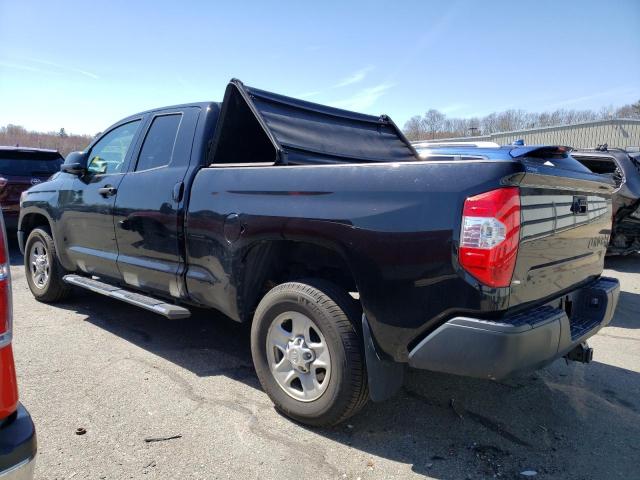 5TFRM5F10JX128868 - 2018 TOYOTA TUNDRA DOUBLE CAB SR/SR5 BLACK photo 2