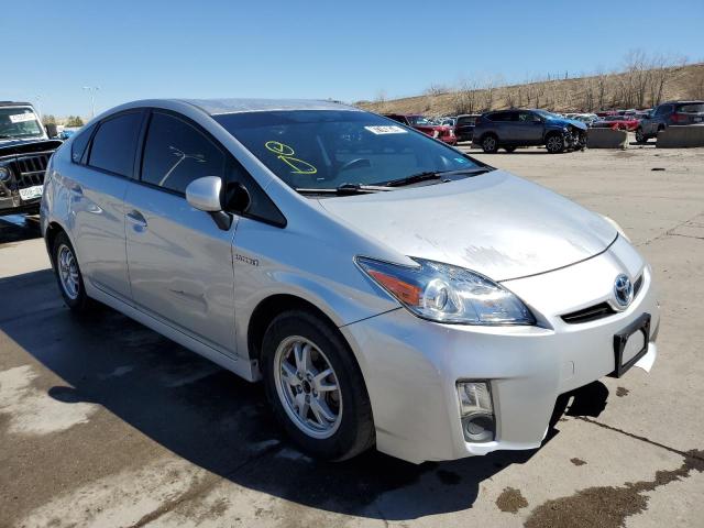 JTDKN3DU6A0011465 - 2010 TOYOTA PRIUS SILVER photo 4