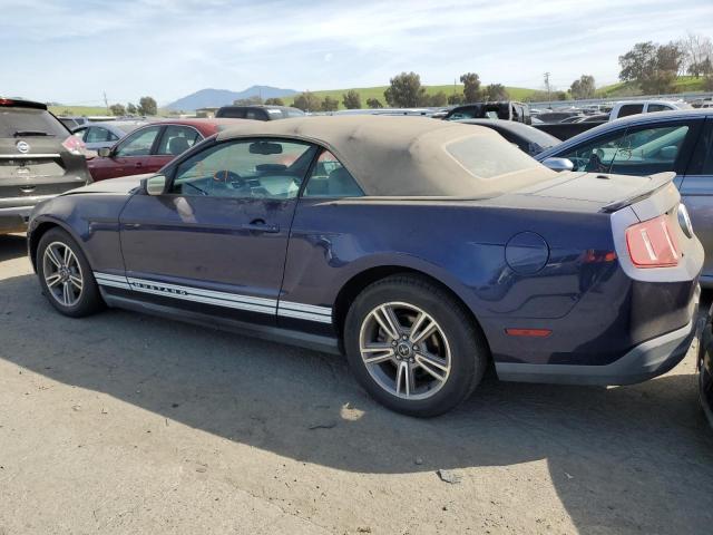 1ZVBP8EN9A5179227 - 2010 FORD MUSTANG BLUE photo 2