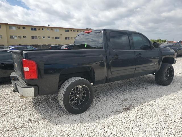 2GCEC13J871507962 - 2007 CHEVROLET SILVERADO C1500 CREW CAB BLACK photo 3