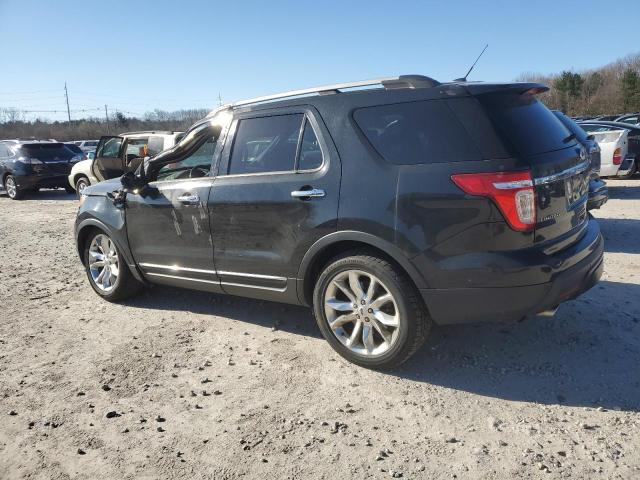 1FM5K8F89EGB82044 - 2014 FORD EXPLORER LIMITED BLACK photo 2