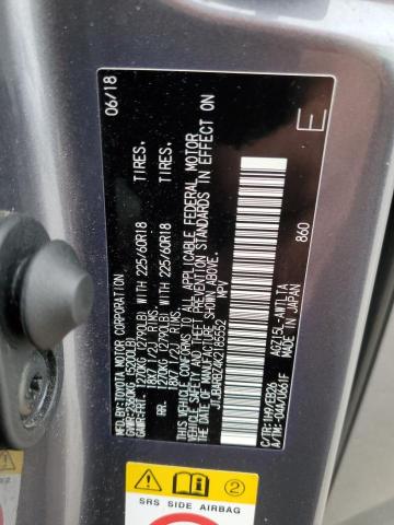 JTJBARBZ4K2185552 - 2019 LEXUS NX 300 BASE 灰色 照片 12