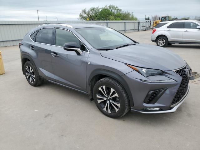 JTJBARBZ4K2185552 - 2019 LEXUS NX 300 BASE GRAY photo 4