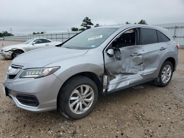 5J8TB3H5XHL012760 - 2017 ACURA RDX TECHNOLOGY SILVER photo 1