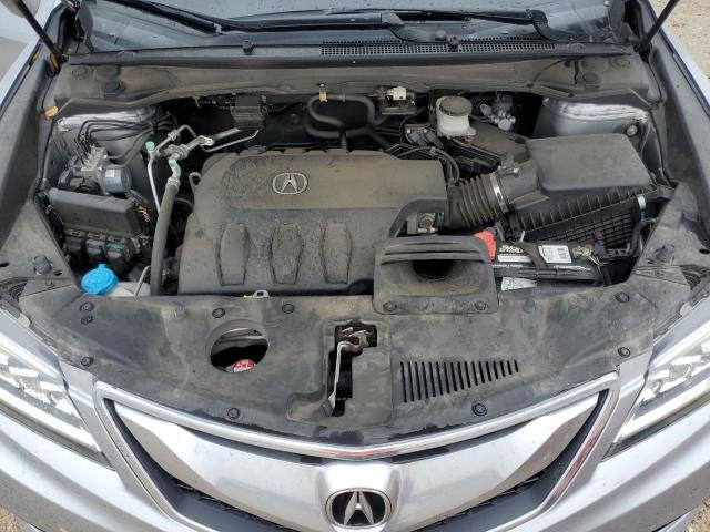 5J8TB3H5XHL012760 - 2017 ACURA RDX TECHNOLOGY SILVER photo 12