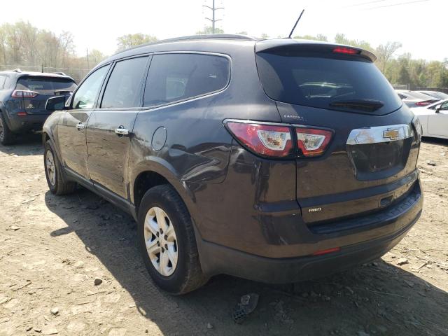 1GNKVFED7EJ350436 - 2014 CHEVROLET TRAVERSE LS GRAY photo 2