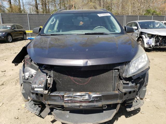 1GNKVFED7EJ350436 - 2014 CHEVROLET TRAVERSE LS GRAY photo 5